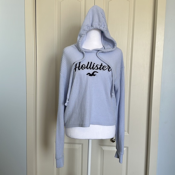 HOLLISTER Co. Women’s Blue Hoodie - Picture 1 of 8